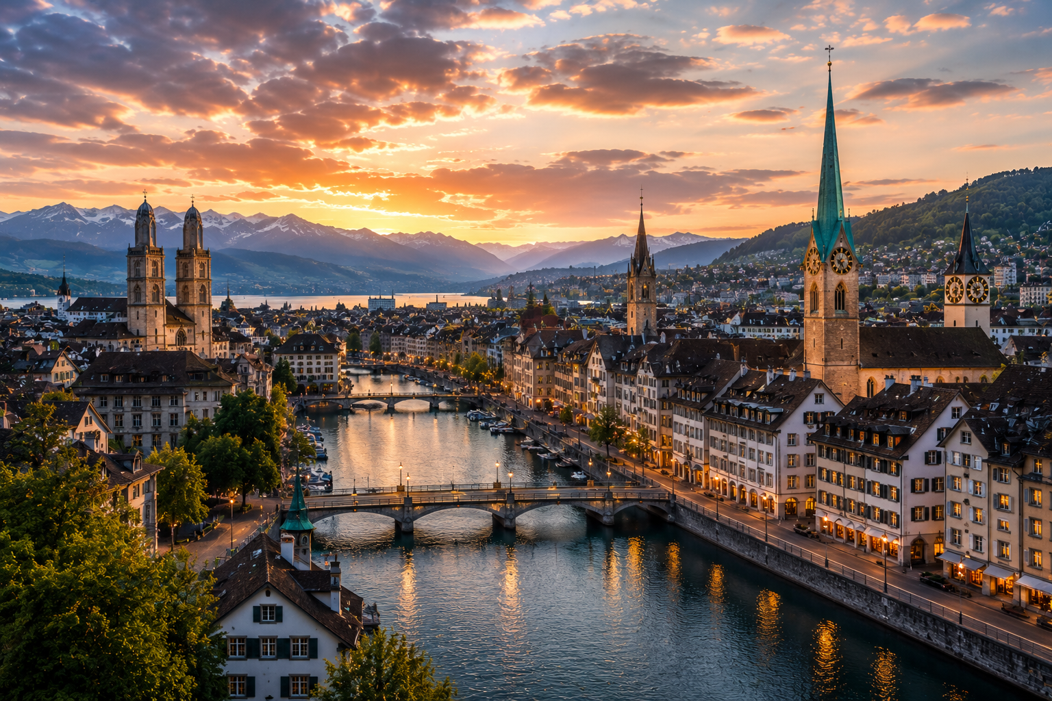 Paisajes de Suiza del proyecto Todos con Hernán